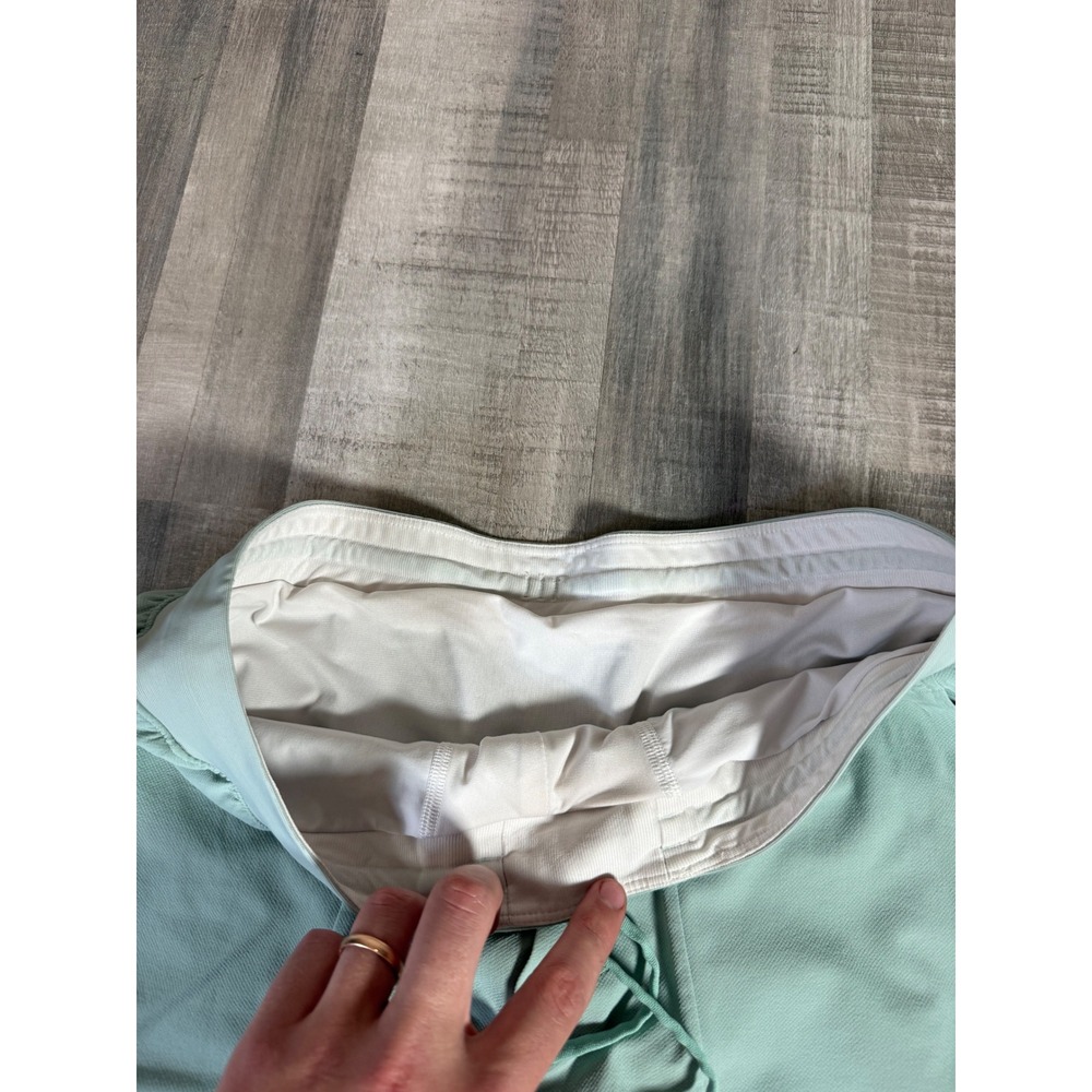 Lululemon LTT License to Train Shorts Mint Green Mens Large 7" Inseam Liner - Picture 3 of 13
